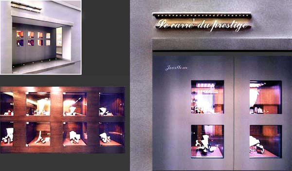 allestimenti per negozi - IB STUDIO arredamenti negozi-gioiellerie-orologerie-bigiotterie-jewelry-tabaccherie-cartolerie-ITALIAN DESIGN arredo negozio gioielleria Le Carre' Du Prestige - Antibes ARREDI PER NEGOZI - IB STUDIO DI PROGETTAZIONE arllestimenti negozi-gioiellerie-orologerie-bigiotterie-jewelry-tabaccherie-cartolerie - ITALIAN DESIGN arredo negozio gioielleria Le Carre' Du Prestige - Antibes