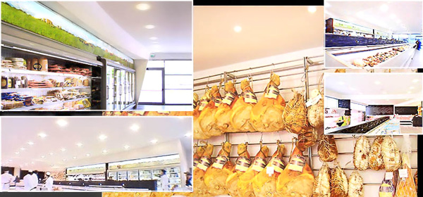 IB progettazione e realizzazione arredamenti commerciali - IB STUDIO arredamenti negozi alimentari - panetterie - panifici - salumerie - gastronomie - negozi vendita frutta e verdura - discount - supermarket - macellerie - drogherie - ristoranti - hotel - ITALIAN DESIGN Arredo Negozi Alimentari Suprbeef Salsomaggiore