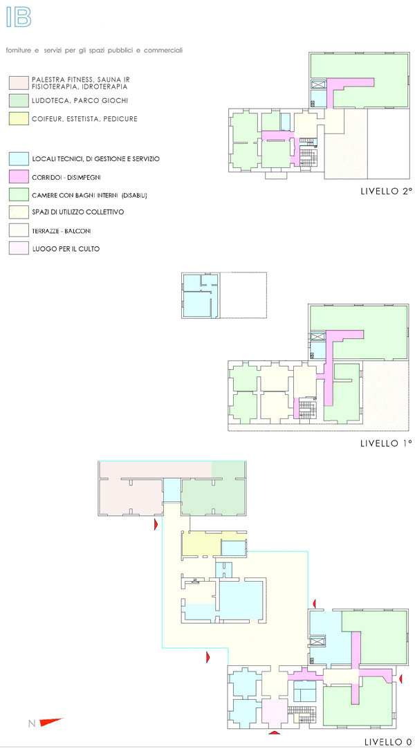 progettazione e realizzazione allestimenti per case protette anziani - IB STUDIO IB  arredamenti per case di riposo anziani RA - case di cura RSA - forniture per strutture socio assistenziali anziani - attrezzature e dotazioni per ricoveri anziani - terza eta - quarta eta - ITALIAN DESIGN  Arredi Case di Riposo